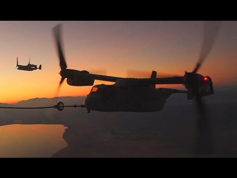 Osprey Aerial Refueling - Oct 2016