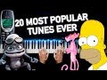 20 MOST POPULAR TUNES EVER von PianoX vo