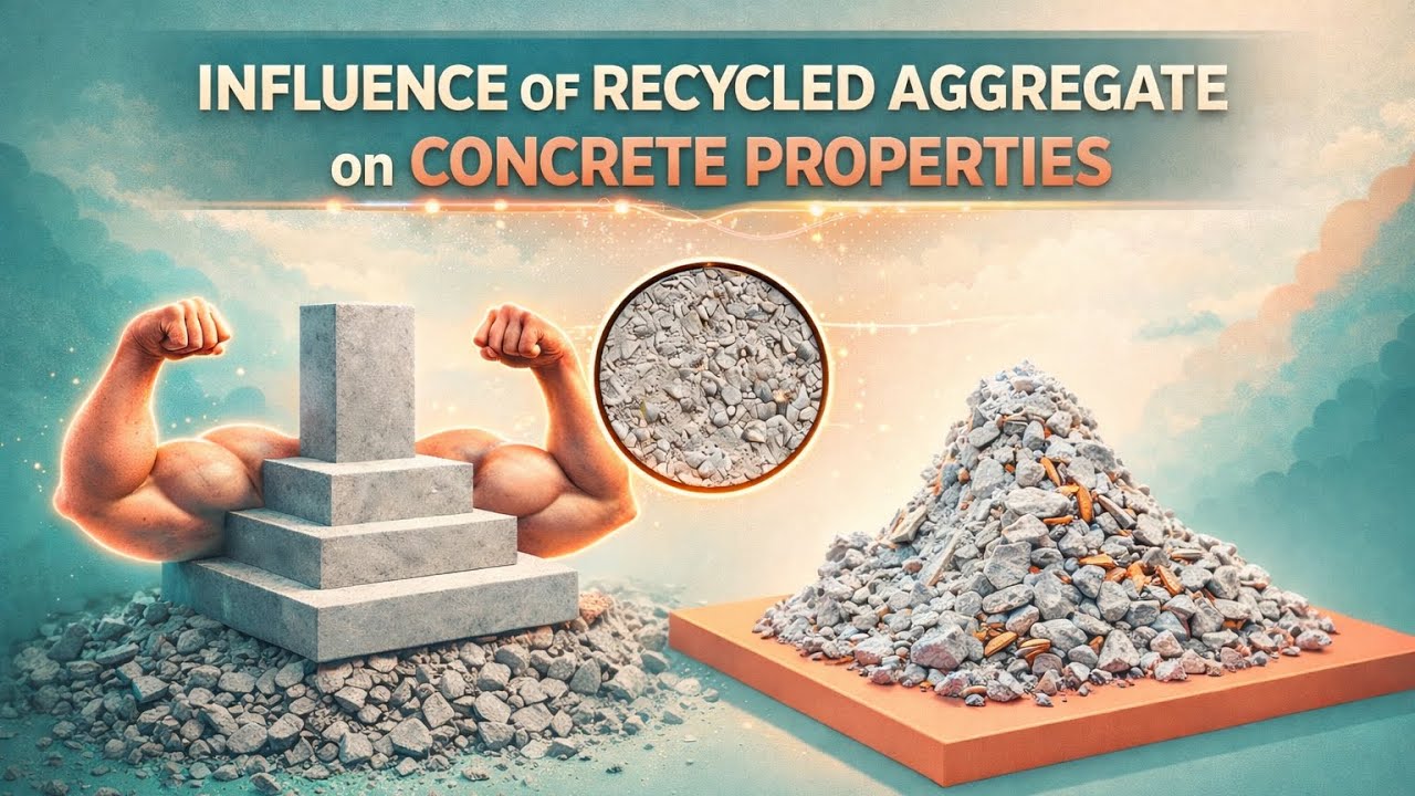 Influence of Recycled Aggregate on Concrete Properties || Recycled Concrete aggregate #2