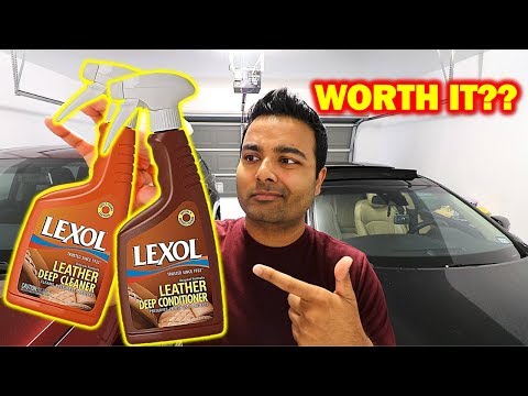 DEEP Leather Conditioner & Cleaner Lexol $15 (Worth It?)