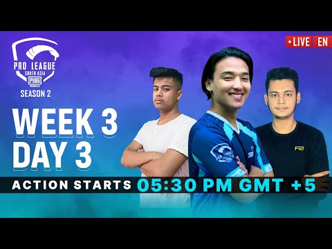 [EN] PMPL South Asia S2 | Week 3 Day 3 | PUBG MOBILE Pro League 2020