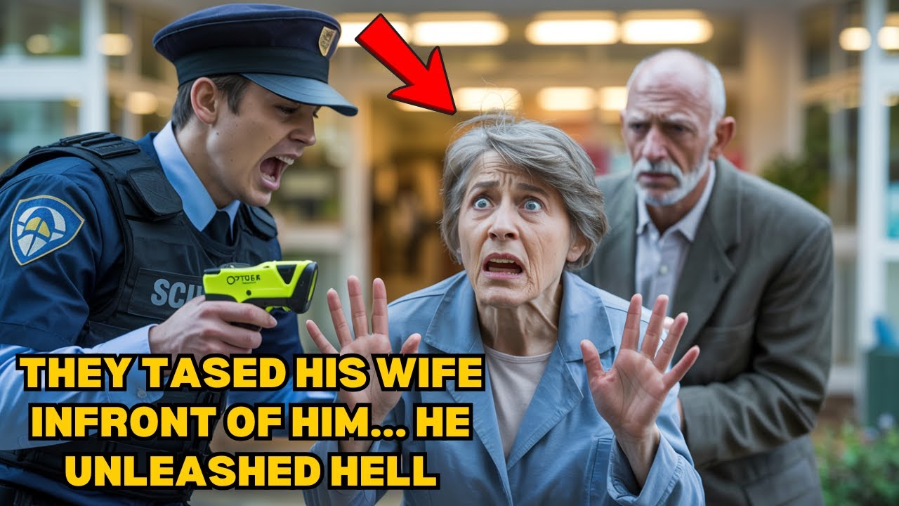 Security Tased a Veteran’s Wife Outside a Hospital—Then He Said 6 Words That Stopped Them Cold