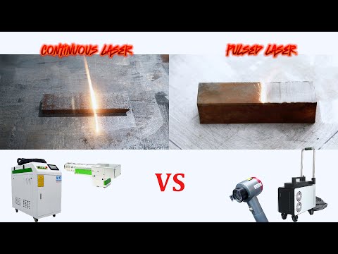 Pulse Laser Cleaner VS Continuous Laser Cleaner