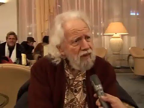 Alexander Shulgin inBasel about 100year Albert Hofmann in 2006