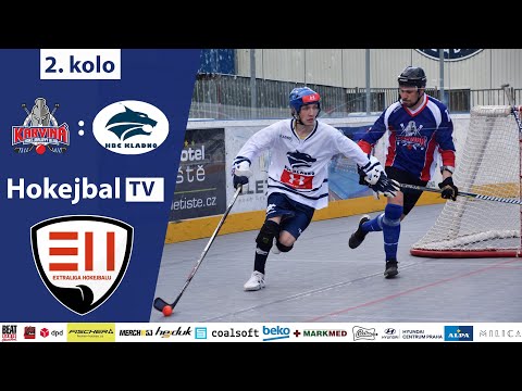 Highlights 2. kolo Extraligy hokejbalu | HbK Karviná vs. HBC Kladno | 11.9. 2021