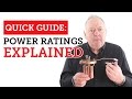 Quick Guide Power Ratings In Electric Showers Explained