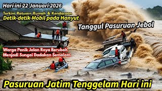 Download lagu TANGGUL PASURUAN JEBOL: PASURUAN JATIM BANJIR BESAR HARI INI,RATUSAN RUMAH TENGGELAM, MOBILHANYUT mp3