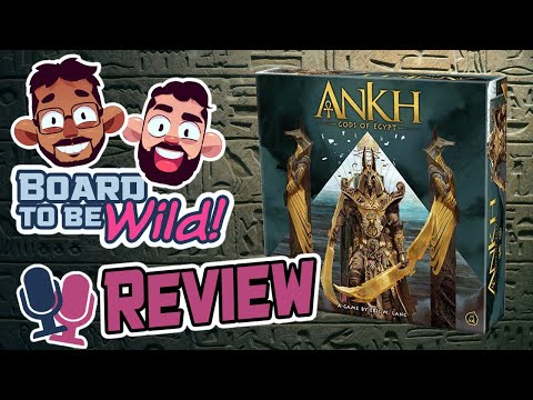 Board to be Wild Reviews: Ankh | Boardgame of Rival Gods of Egypt