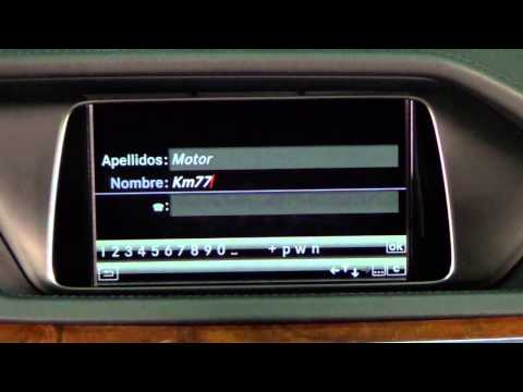 Mercedes-Benz Clase E. Modelo 2013. Comunicación. COMAND online APS