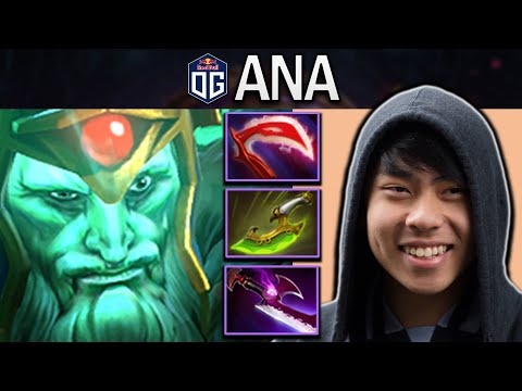 OG.ANA SMURF WRAITH KING WITH SWIFT-BLINK SILVEREDGE - DOTA 2 GAMEPLAY