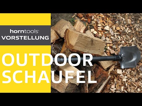 Outdoor Schaufel von horntools - kompakt, vielseitig, robust