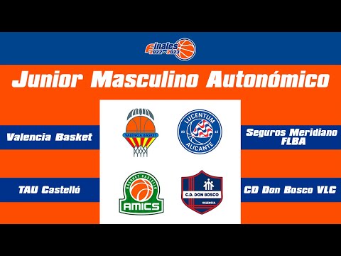 FF JÚNIOR MASCULINO AUTONÓMICO TAU CASTELLÓ - VALENCIA BASKET