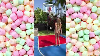 1,2,3, yoga girls teach you sweet position , frog and dog