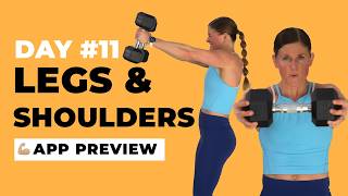 Summer Workout Challenge Day 11: 20-Minute Legs & Shoulders Workout (Max 20)
