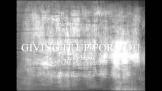 Giving It Up For You