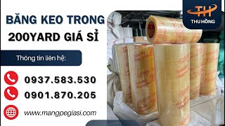 Mua sỉ băng keo trong 200yard ở đâu rẻ tại TPHCM