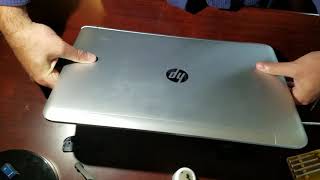 HP Envy 17-s017cl disassembly SSD upgrade w/ instructions.