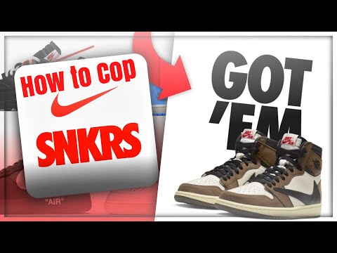 HOW TO COP ON NIKE SNKRS APP BEST TIPS AND TRICKS 2020