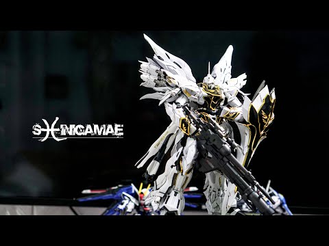 Comet Technology's MSN 06S Sinanju (White Wofl) | Assembling Timelapse