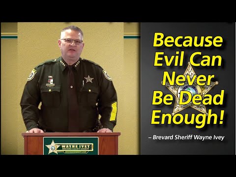 [Florida Man] "Evil can never be dead enough"