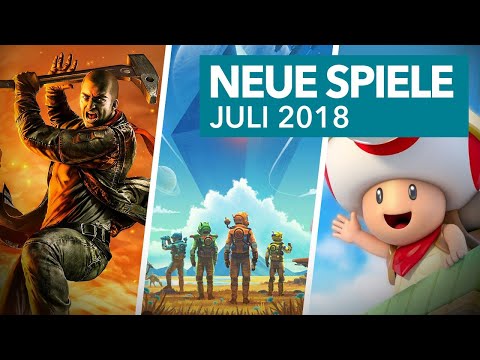 Neu für PS4, Xbox One & Switch im Juli 2018 - Release-Vorschau