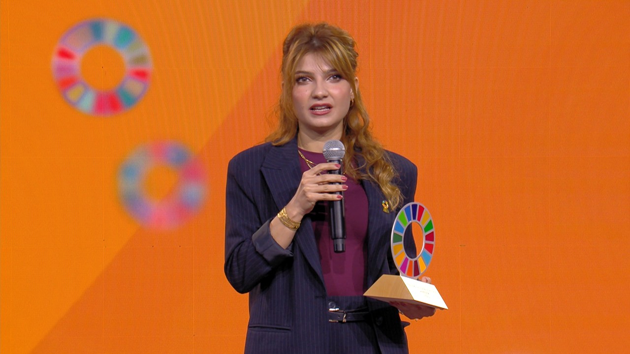Jîn Dawod | 2025 #HeroesofTomorrow: UN #SDGAwards Changemaker Award Winner