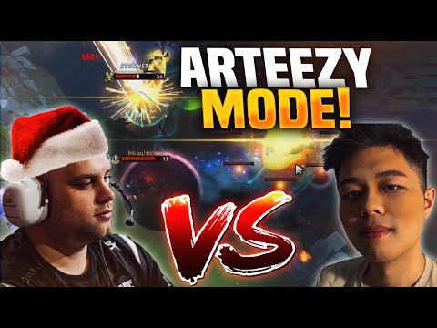 Mason: Arteezy Mode to Beat EternalEnvy! Speech For Christmas! (vs. EternalEnvy)