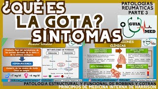 QUE ES LA GOTA Y CUALES SON LOS SÍNTOMAS | GuiaMed
