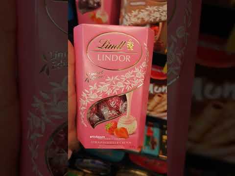 Lindt Lindor Pink Limited Edition Chocolates 🍫