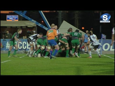 Connacht's pack power produces Penalty Try - Zebre v Connacht 23rd February 2014