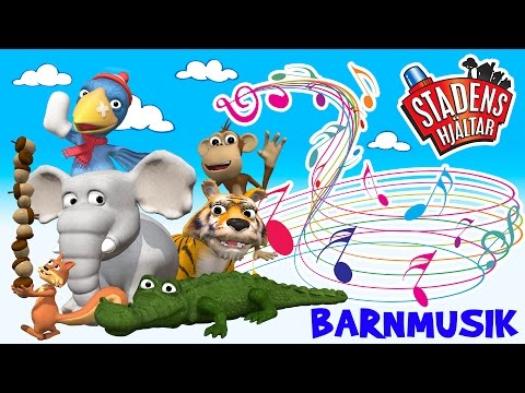 Barnmusik – Djuren på Zoo – Stadens Hjältar