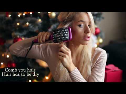 STRAIGHT HAIR IN JUST 2 MINUTES - BABYLISS LISS BRUSH...