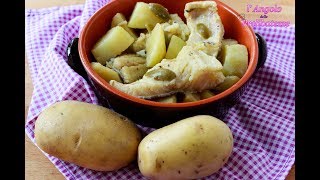 Baccalà con patate, ricetta semplice e gustosa