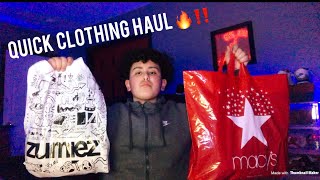 Quick Clothing Haul ‼️🔥(Tommy Hilfiger,Thrasher.etc)