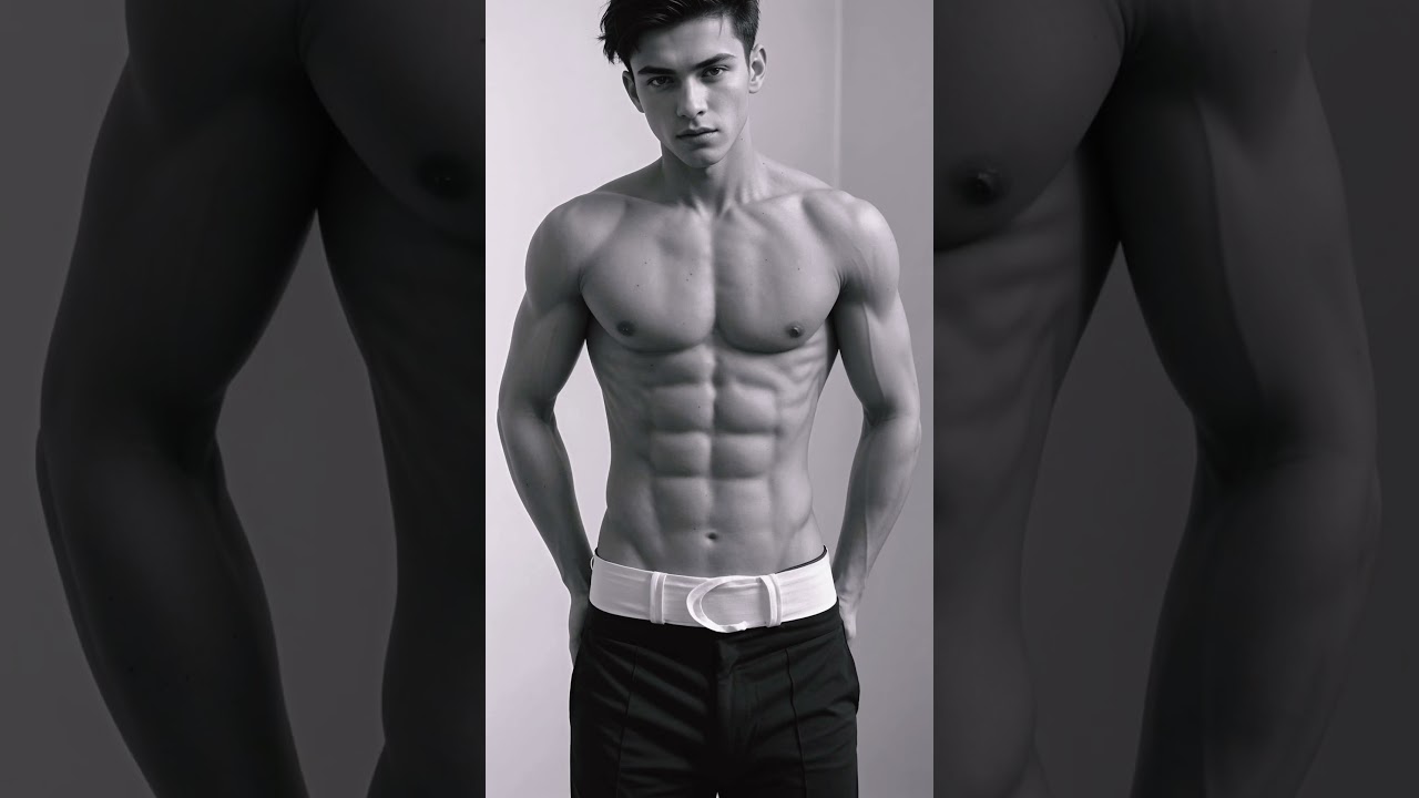 Retro old photos of thin-muscled boys #handsomemuscular#handsomer #abs