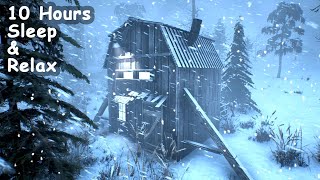 EASY SLEEP. Snow storm sounds for sleeping, reading, meditation, studying… Blowing snow sounds