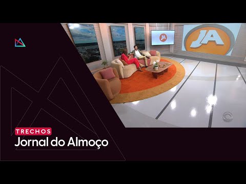 🔵 Jornal do Almoço: trechos da edição de segunda com nova cenografia na RBS TV (06/10/2025)