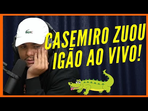 CASEMIRO ALOPROU O IGÃO NA LIVE - Kanal Kortes