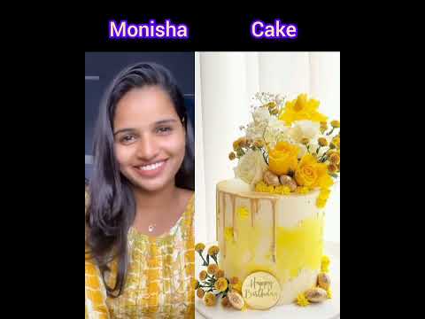monisha vs cake🎂🎂