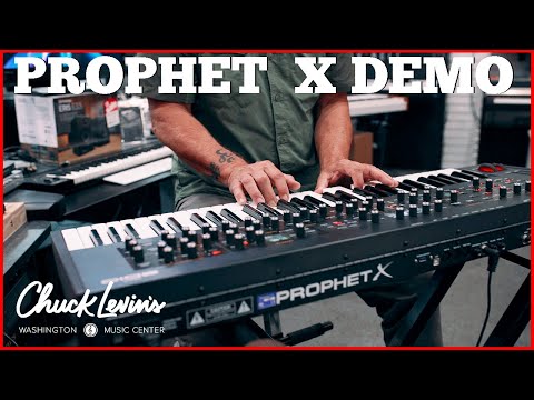 Sequential Prophet X 61-Key Synthesizer Demo - Chuck Levin's