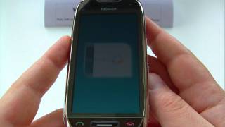 Nokia C7, C7-00 Unlock & input / enter code.AVI