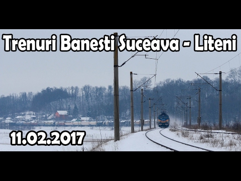 Trenuri Banesti Suceava-Liteni - 11.02.2017 - Trains Banesti Suceava-Liteni