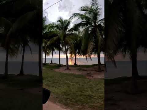 🌅🌴 Hay lugares que uno no visita… uno los lleva dentro. ❤️Así se ve Niquero cuando el sol se esconde