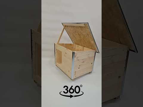 Prezentare 360 Cusca Caine Model DL