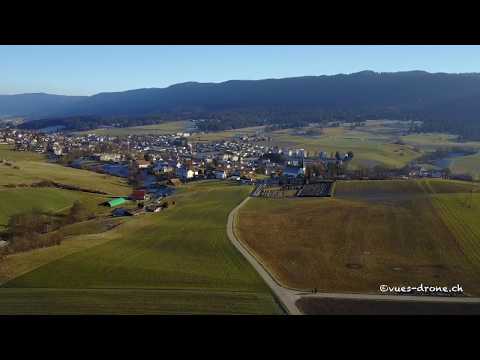 Prises de vues aériennes au dessus de Chaindon (Reconvilier)
