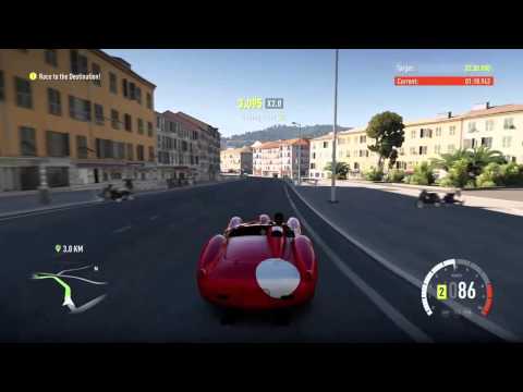 Forza Horizon 2 - Playground Games Bucket List #8.Through Nice