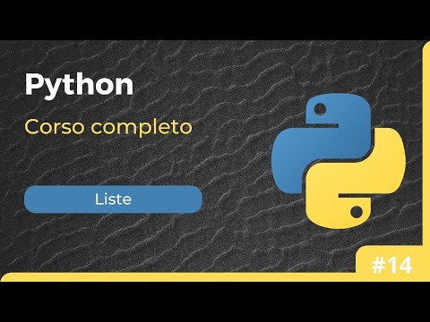 Corso Python - Le liste