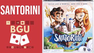 Santorini Board Game Unboxing