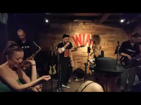 50 CENT - In da Club (Live rap cover by NAY 374 & Funk Jam) WINO bar, Moscow