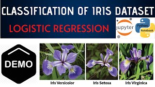 Download the video "Example of Machine Learning Classification technique on Iris Dataset using Logistic Regression"